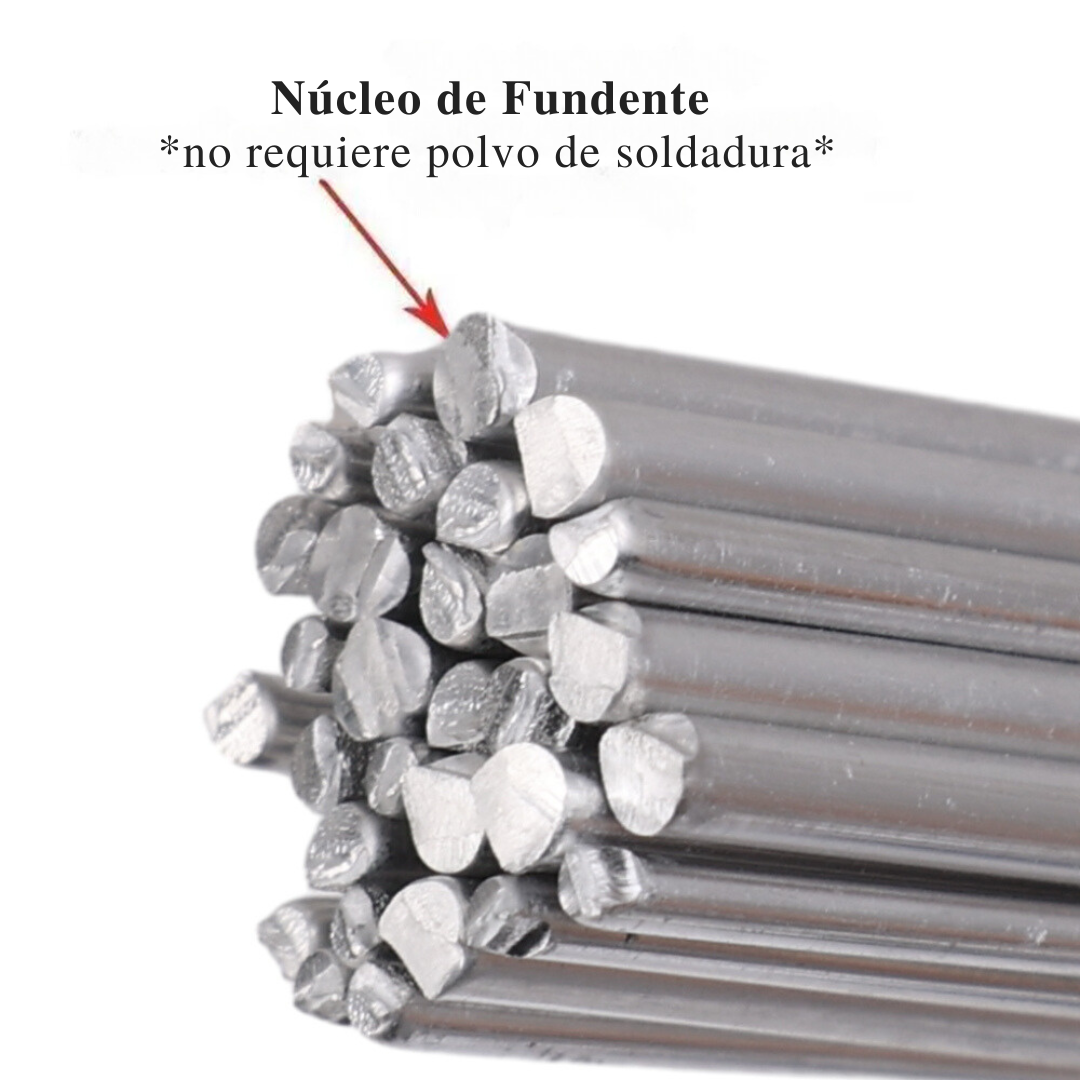 Set de 10 Varillas de Aluminio para Soldar