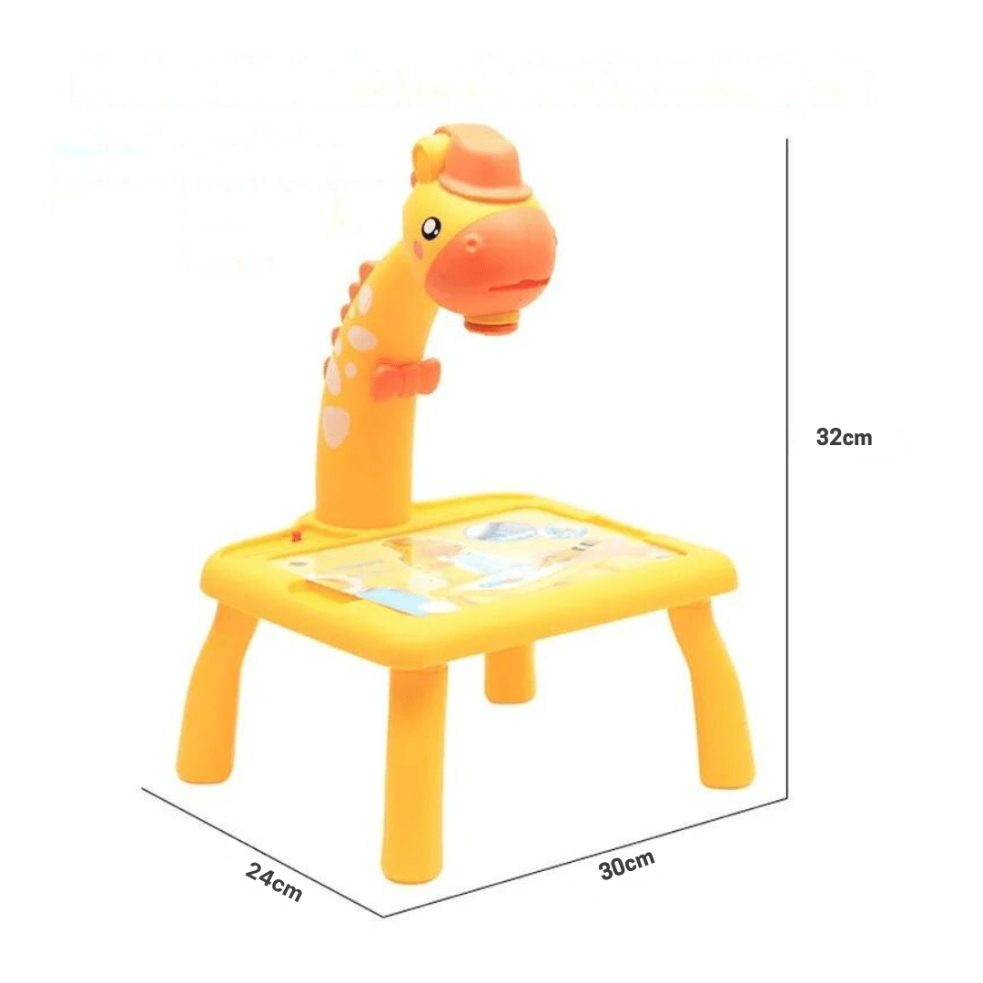 Mini Mesa De Dibujo Con Proyecciones estilo Jirafa - Muy Moderna Uruguay