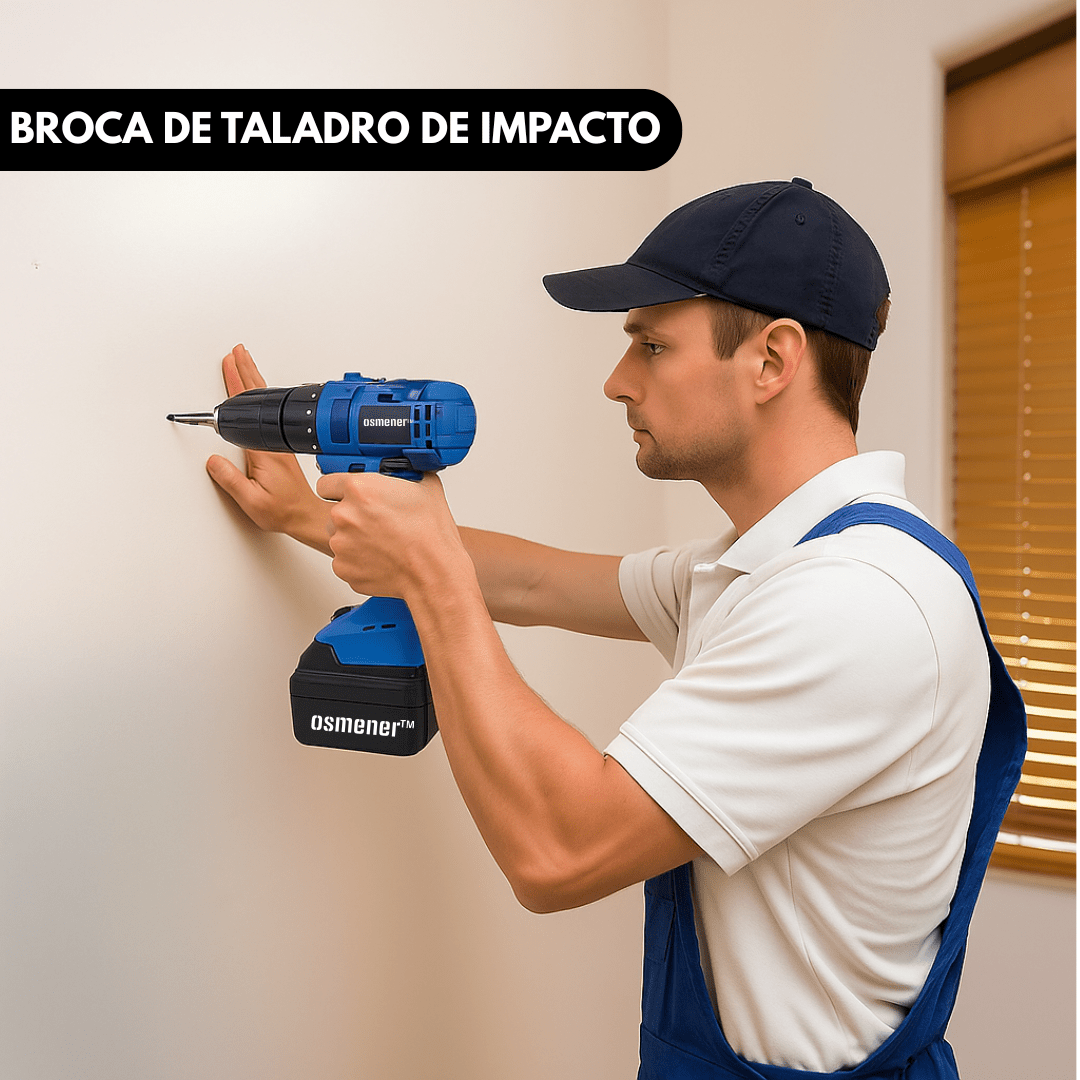 Herramienta Inalambrica 6 En 1 Taladro + Motosierra + Lija OSMENER con 2 baterías - Muy Moderna Uruguay
