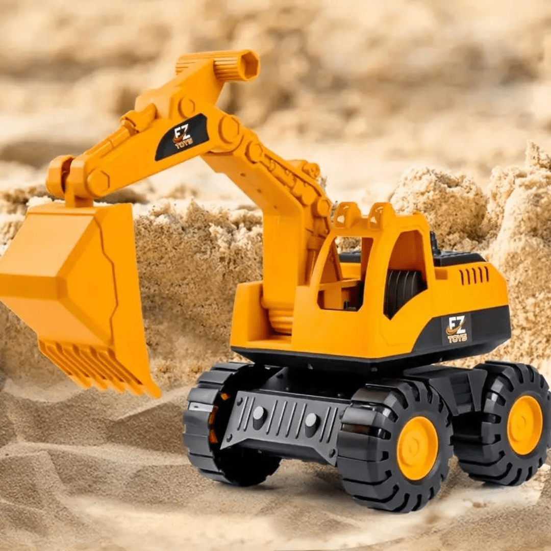 Camión Y Excavadora De Juguete Para Playa Con Movimiento - Muy Moderna Uruguay