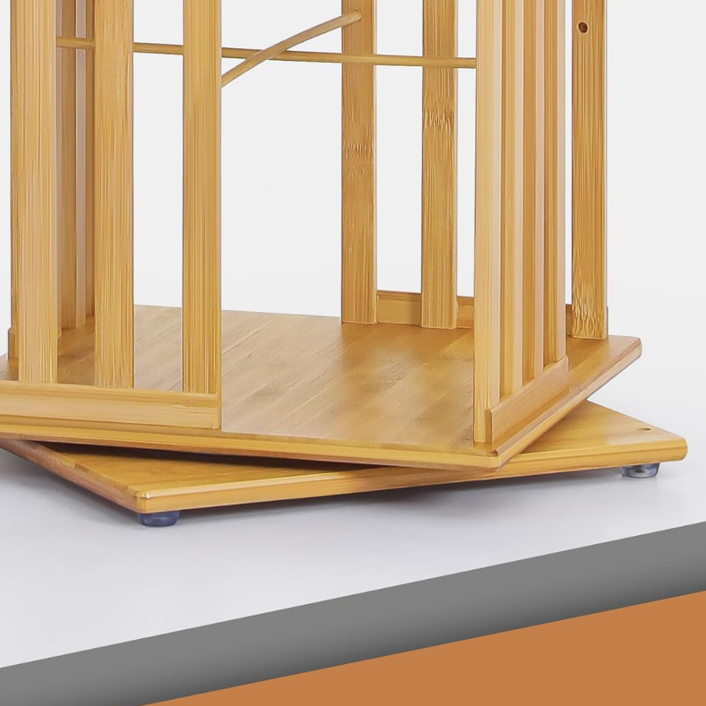 Estanteria de Bambu Giratoria