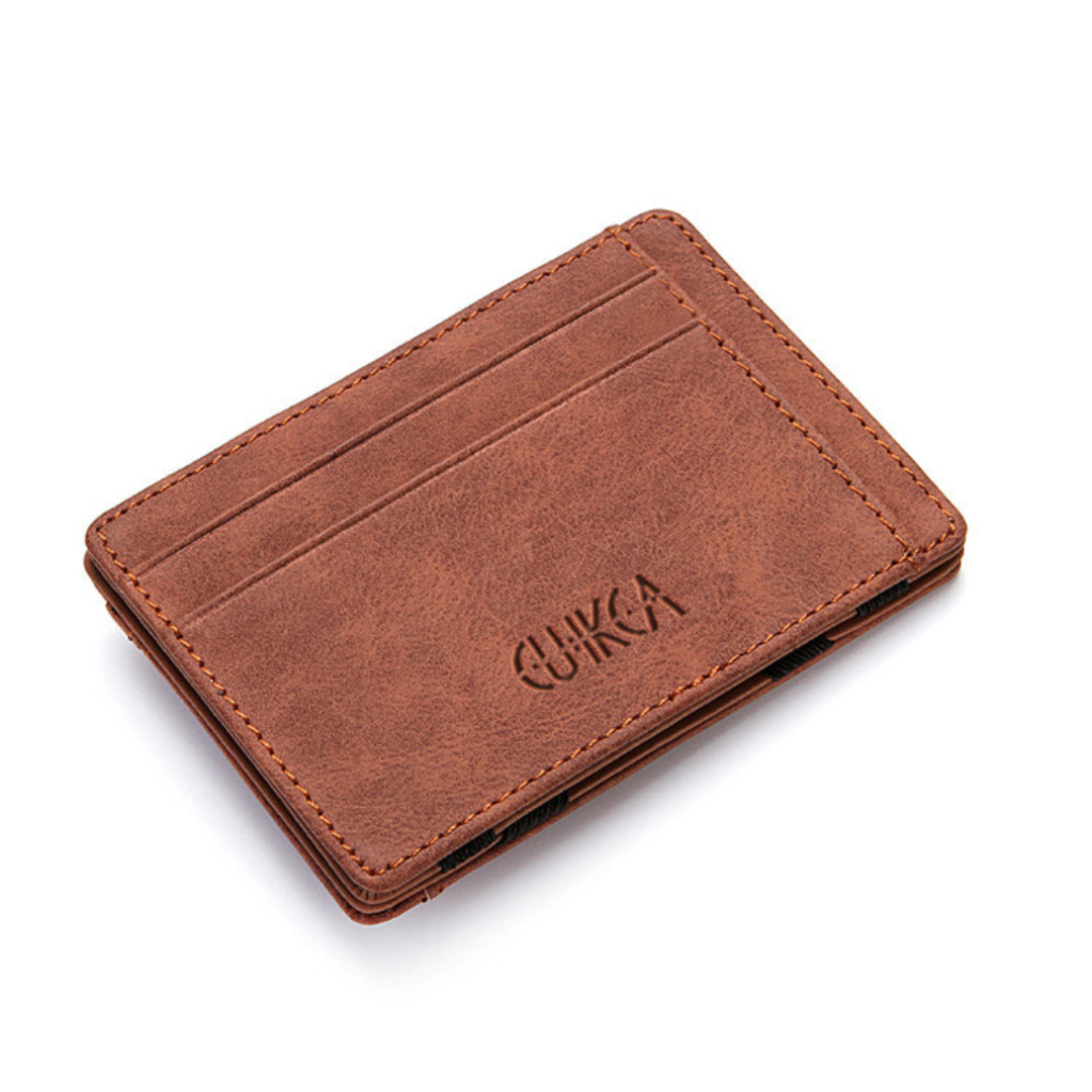 Billetera Mágica Plegable de Cuero PU