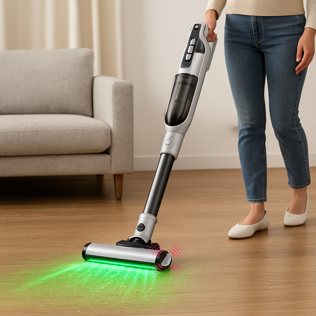 Láser Detector de Polvo para Aspiradoras