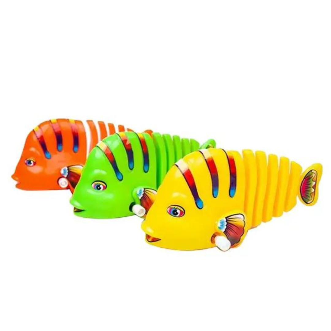 Set de 3 Peces De Juguete Animados Con Movimiento Mecánico - Muy Moderna Uruguay