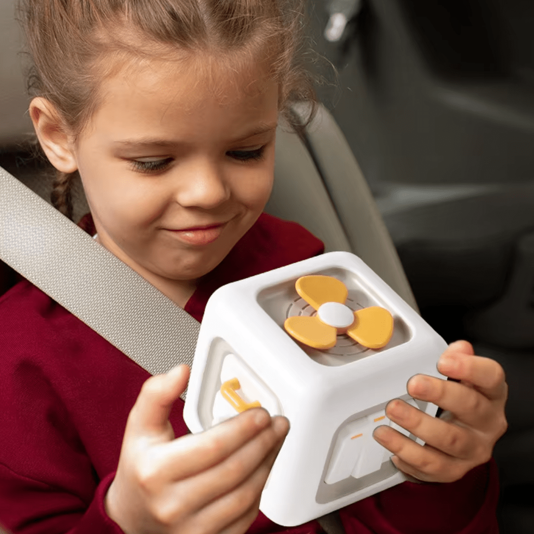 Cubo Sensorial De Juguete Fidget 6 En 1 Montessori - Muy Moderna Uruguay