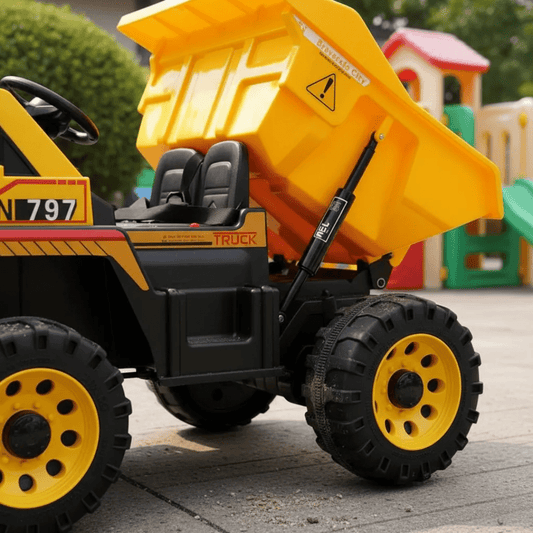 Camión Volquete Eléctrico Infantil 12V 4x4 Con Descarga - Muy Moderna Uruguay
