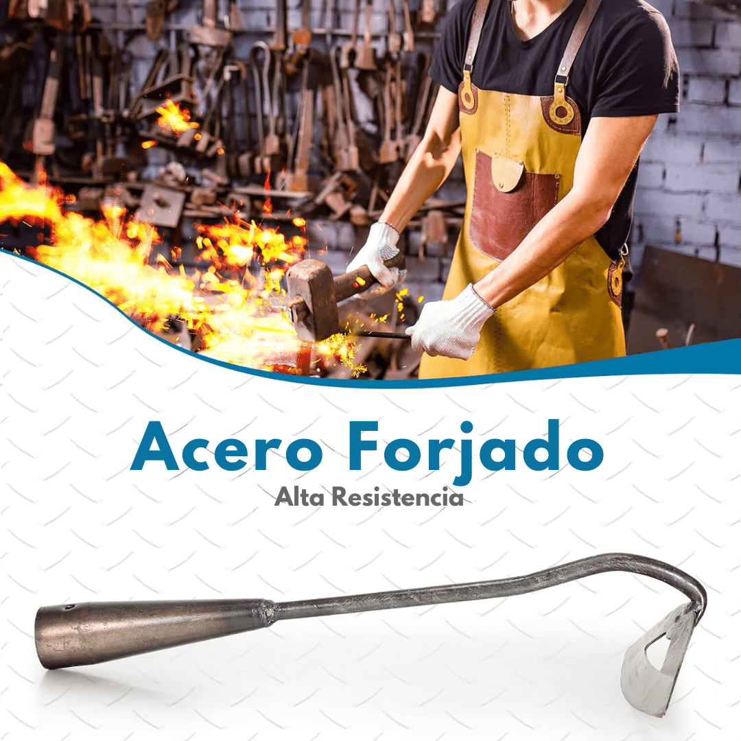 Azada Ergonómica Con Mango de Madera de Haya - Muy Moderna Uruguay
