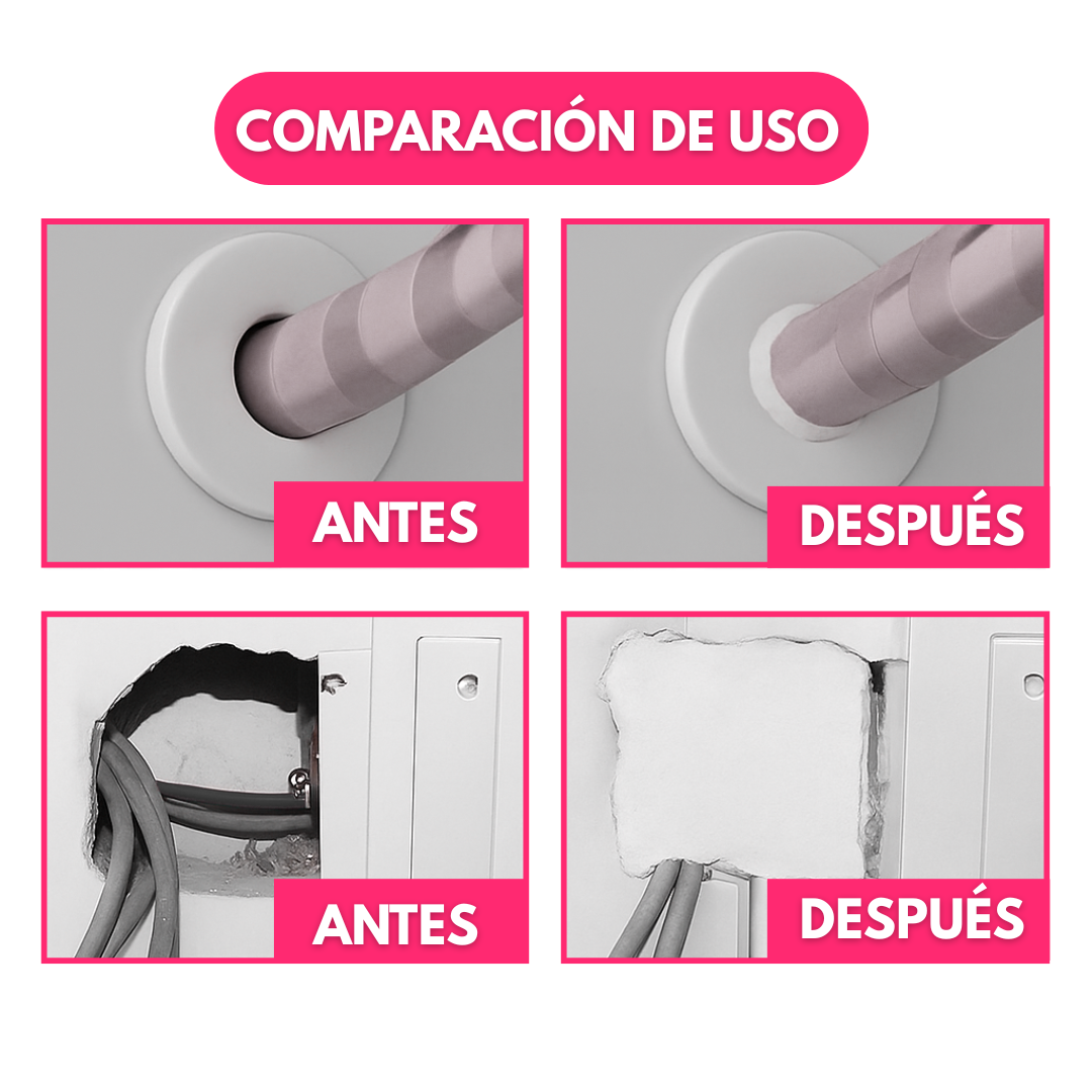 Espuma Moldeable para Sellar Grietas y Agujeros 300g