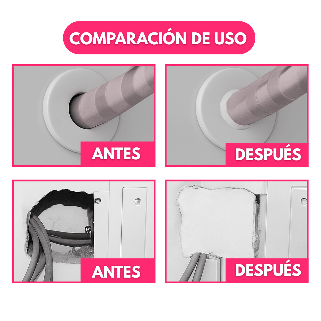 Espuma Moldeable para Sellar Grietas y Agujeros 300g - Muy Moderna Uruguay