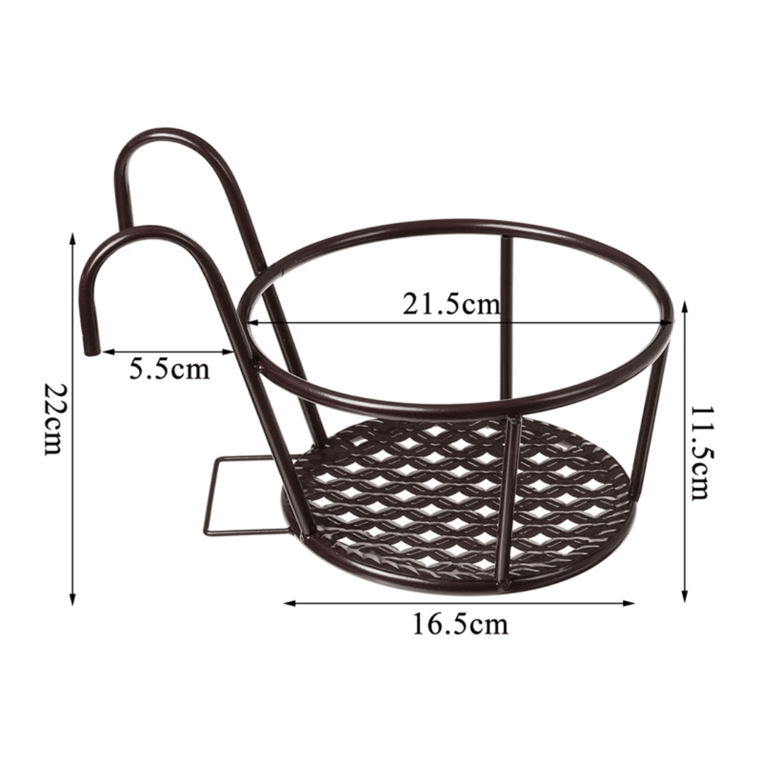 Soporte de Macetas Colgante para Balcón - Muy Moderna Uruguay