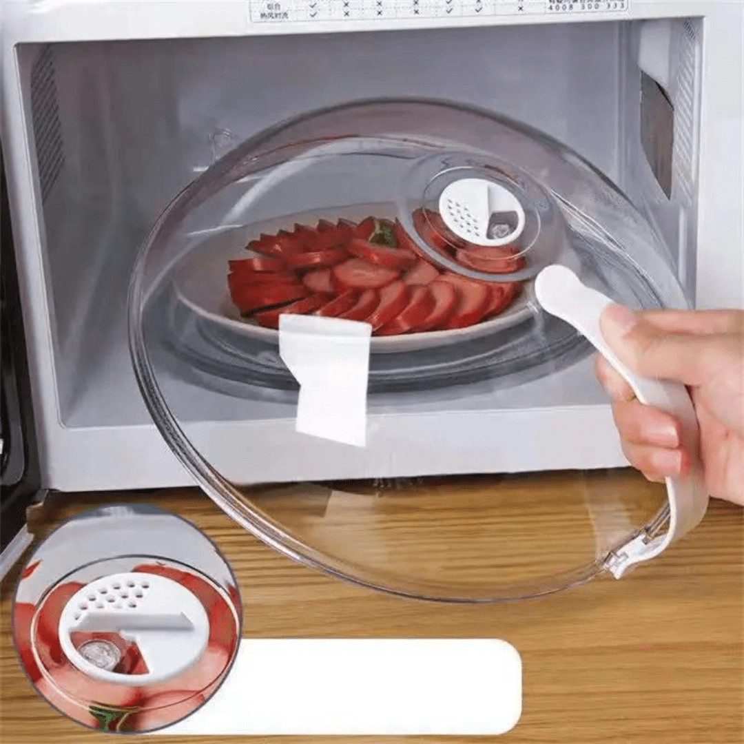 Tapa Anti Salpicaduras Para Comida Microondas 27cm - Muy Moderna Uruguay
