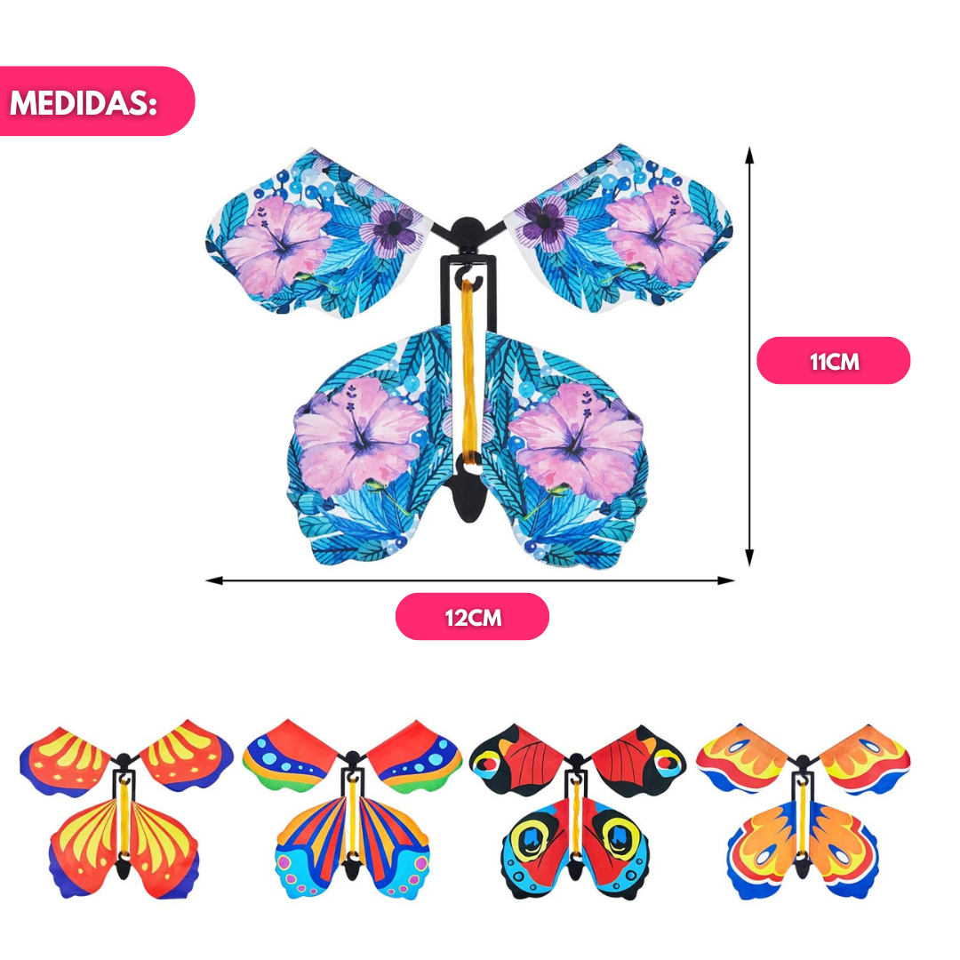 Set 20 Mariposas Mágicas Voladoras Sorpresa - Muy Moderna Uruguay