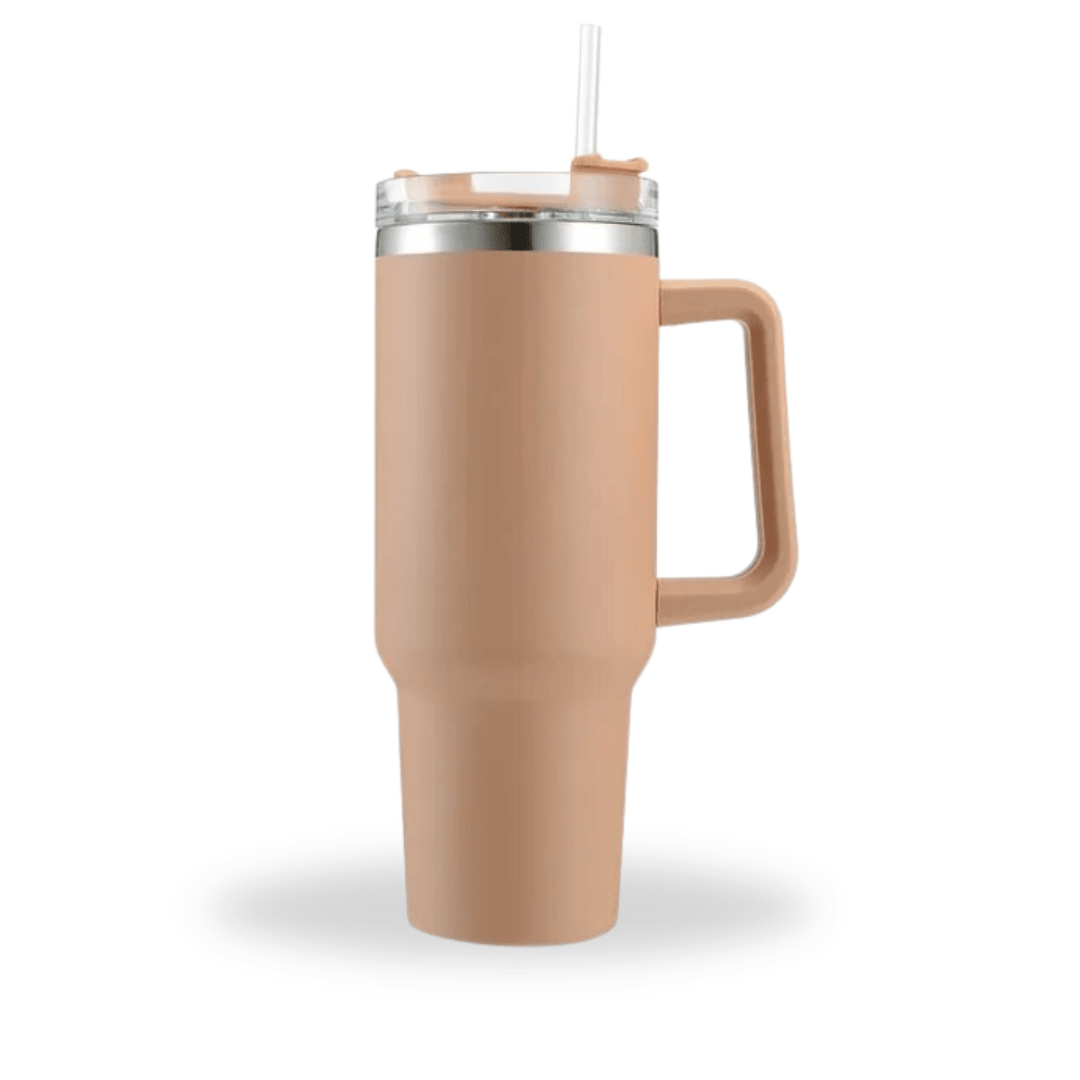 Vaso Térmico 1200ml con Tapa, Sorbito y Agarre Seguro - Muy Moderna Uruguay