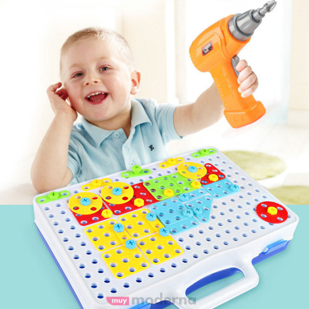 Set de Taladro Creativo para Niños - Muy Moderna Uruguay
