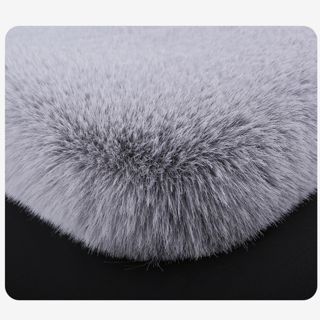 Set De 3 Almohadones Felpa 5cm Espesor Para Auto
