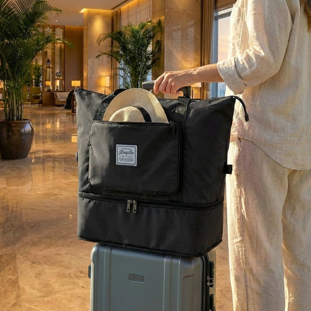 Bolso Plegable para Viajes Multifunción Impermeable - Muy Moderna Uruguay
