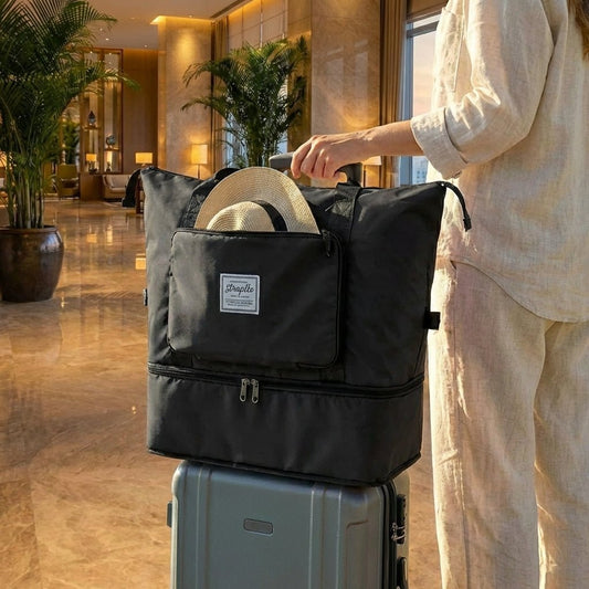 Bolso Plegable para Viajes Multifunción Impermeable - Muy Moderna Uruguay