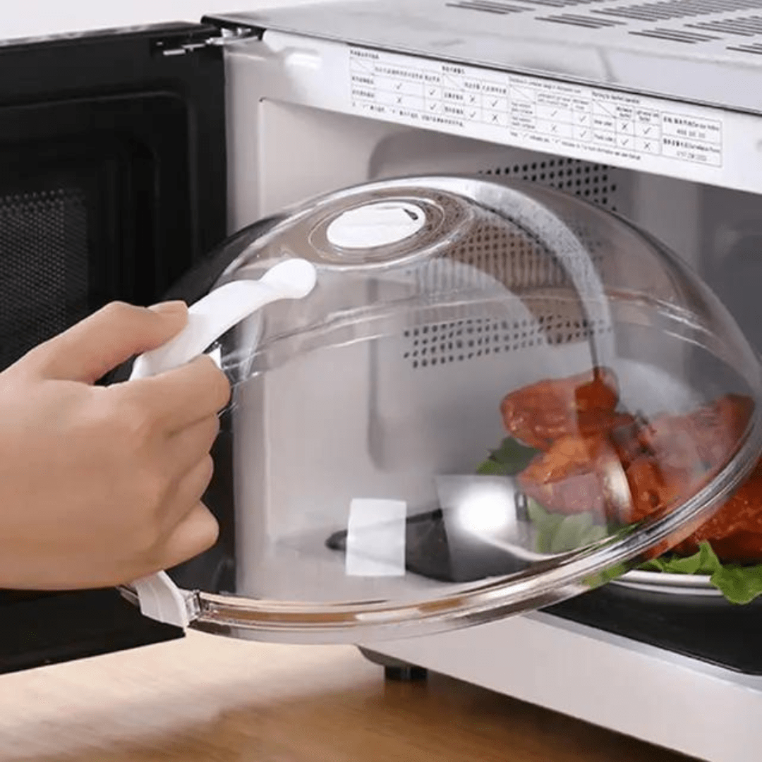 Tapa Anti Salpicaduras Para Comida Microondas 27cm - Muy Moderna Uruguay