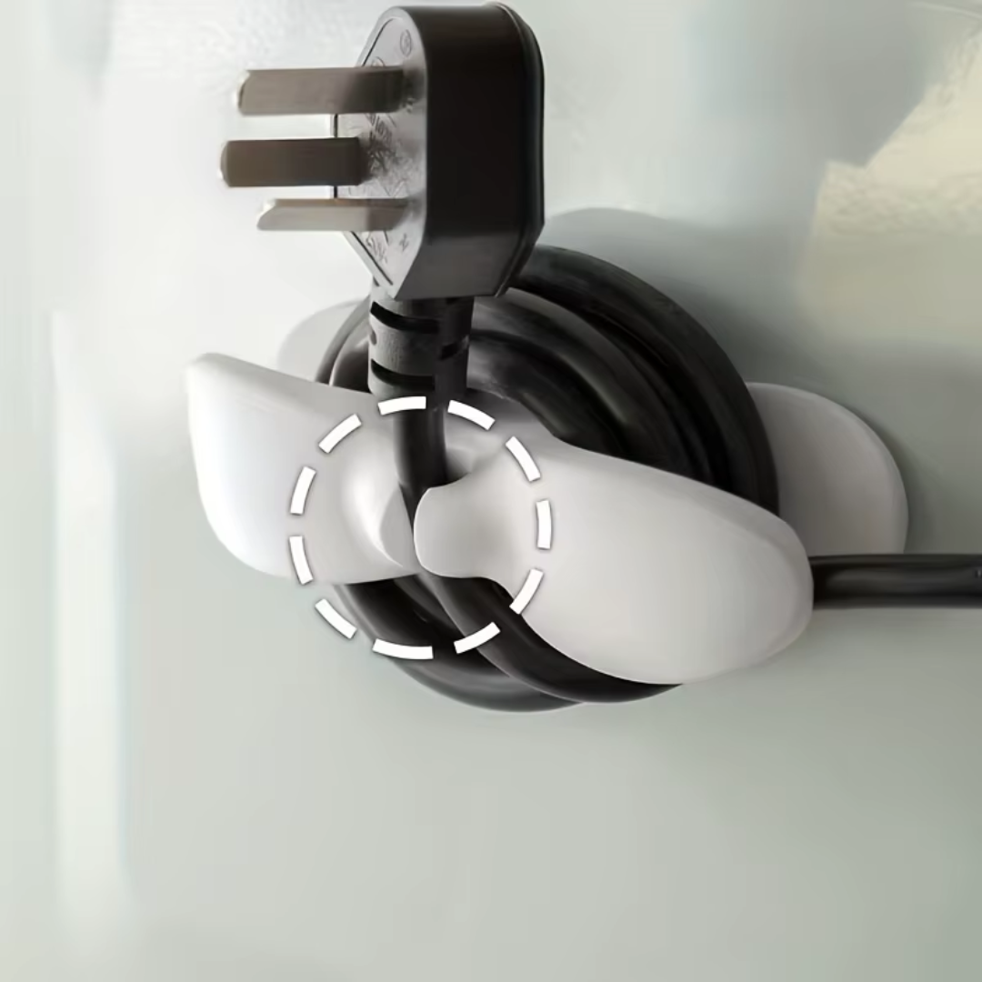 Pack x6 Organizador De Cables Para Electrodomésticos