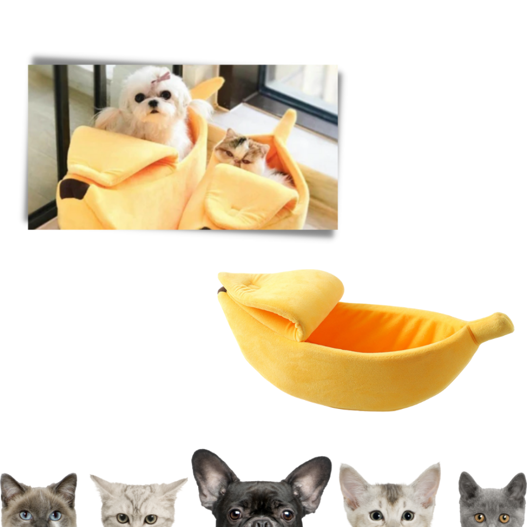 Cama de Banana para Mascotas (50cm)