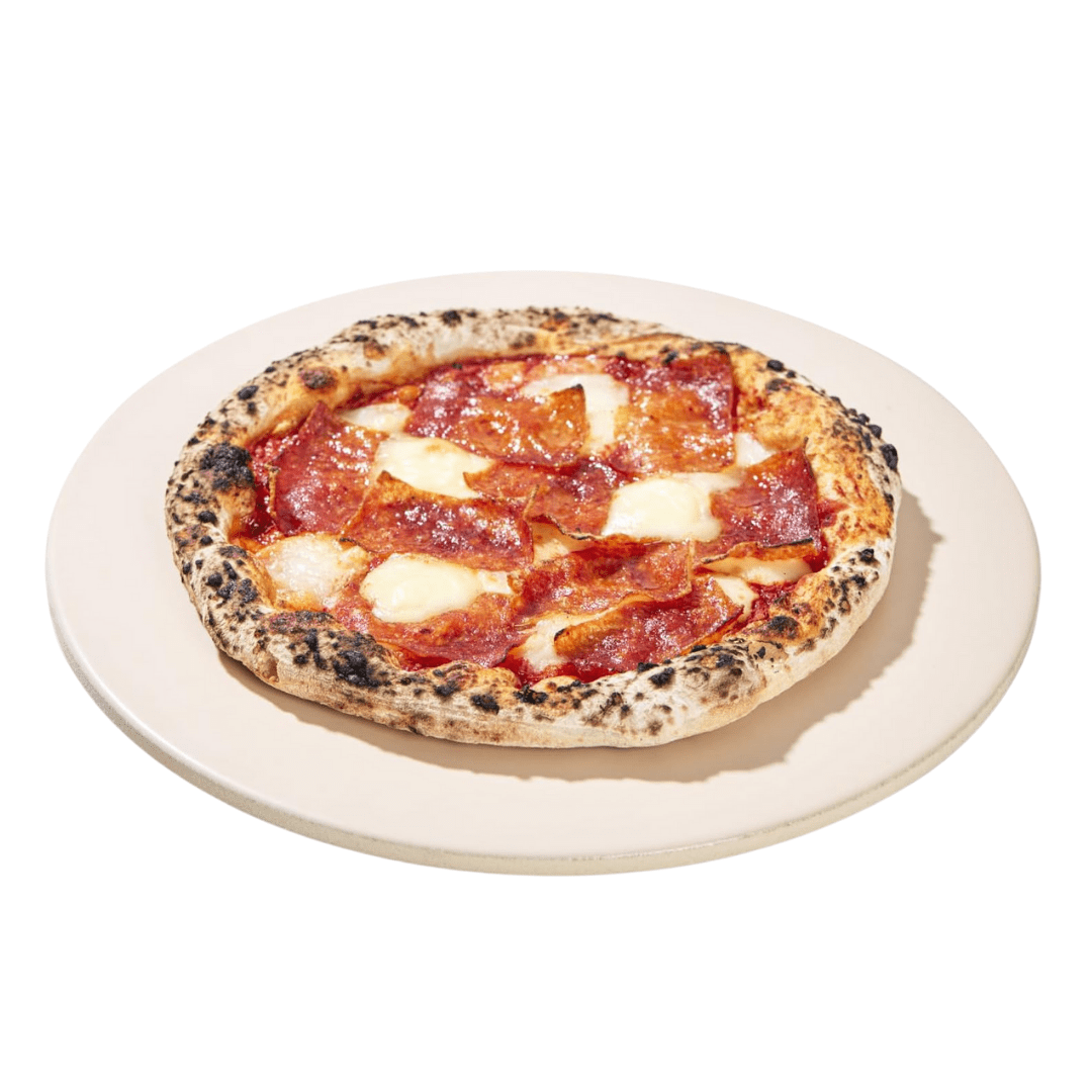 Set de Piedra Refractaria para Pizza con Pala y Cortador - Muy Moderna Uruguay