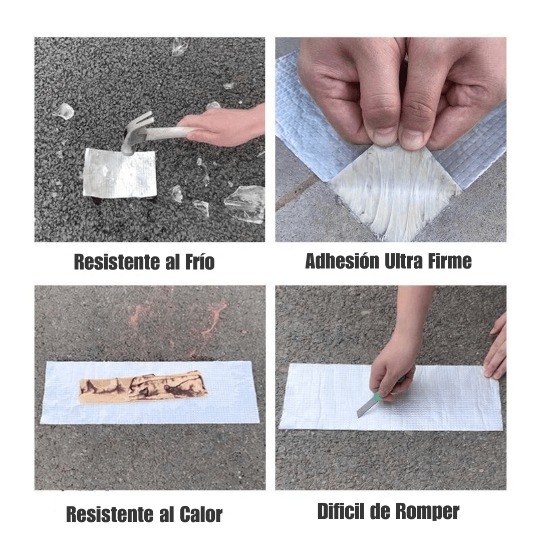 Cinta Metalizada Ultra Fuerte a Prueba de Agua 5m - Muy Moderna Uruguay