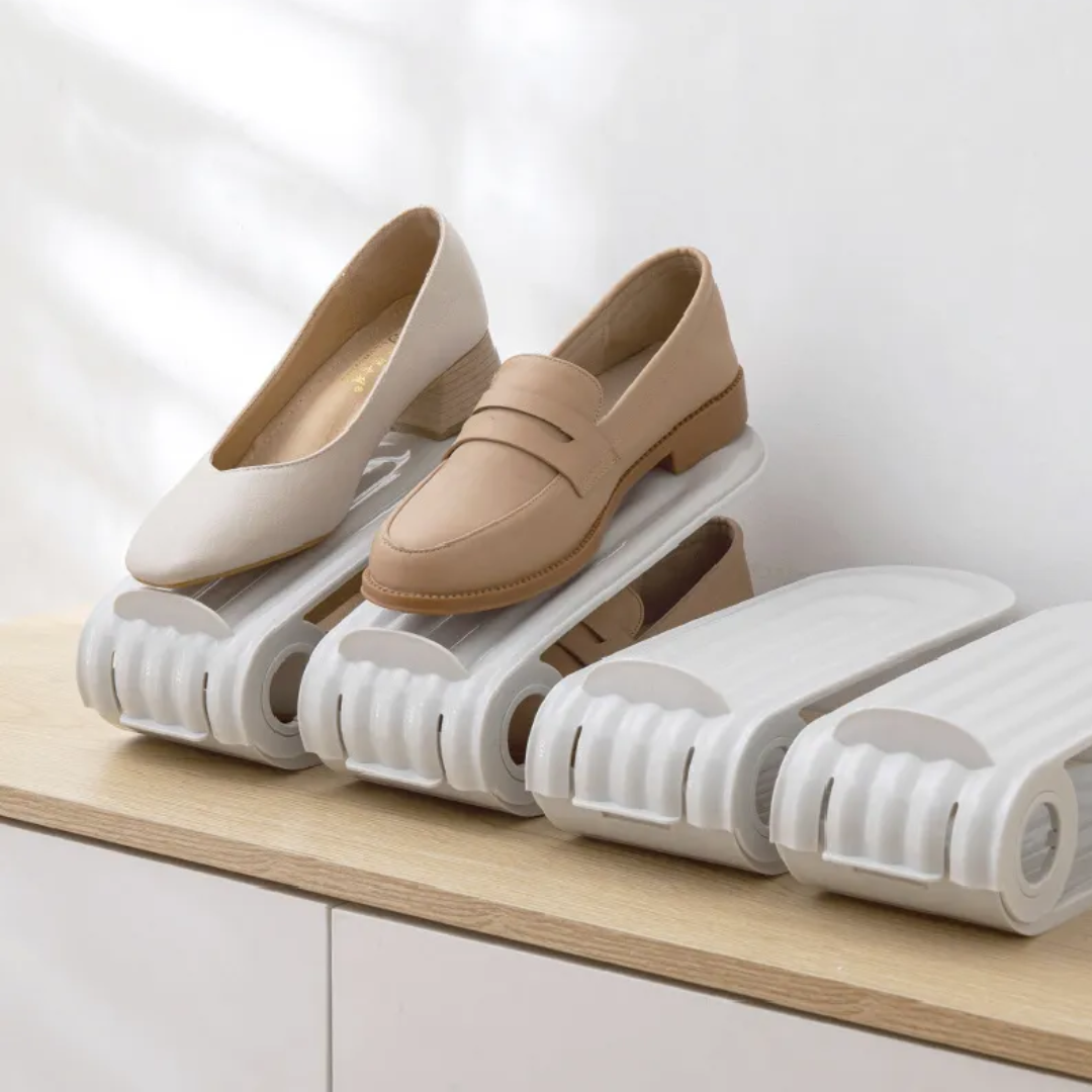 Organizador De Zapatos Individual Plástico Set 6 Unidades