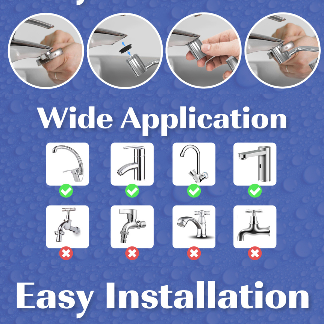 Puntero de Canilla Flexible 1080°