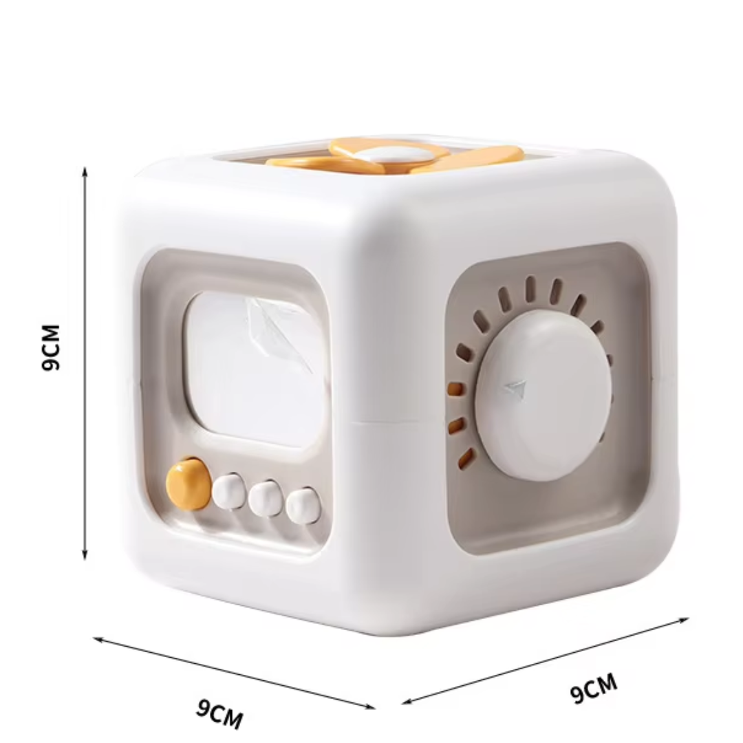 Cubo Sensorial De Juguete Fidget 6 En 1 Montessori