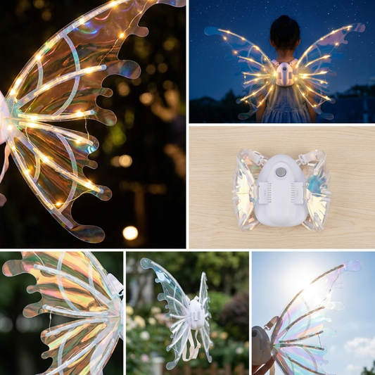 Alas de Hada Mariposa Luminosas con Música