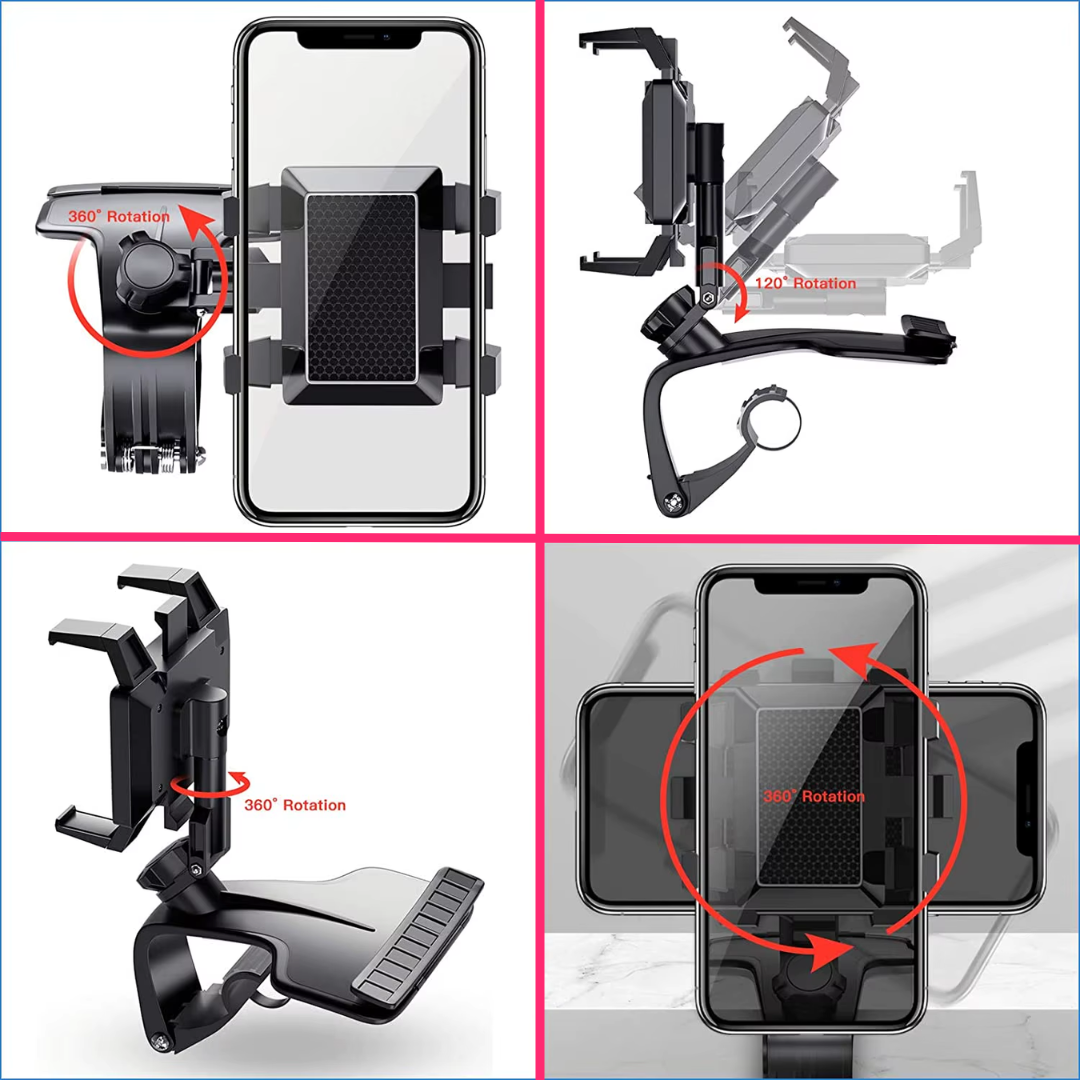 Soporte de Celular con Clip para Tablero de Auto