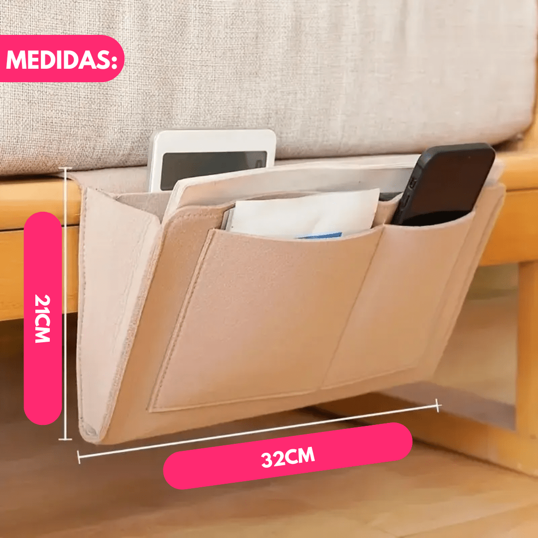 Organizador Colgante Para Sillon Y Cama Con Bolsillos - Muy Moderna Uruguay