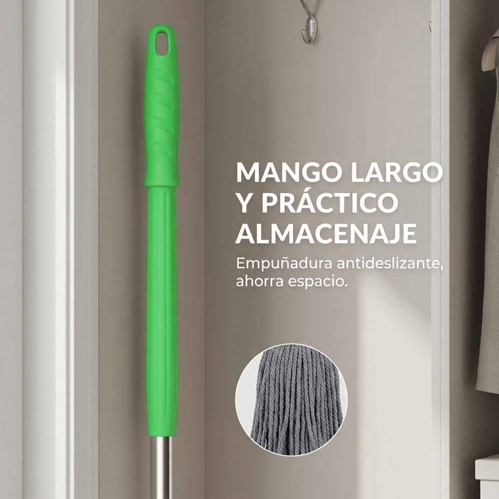 Trapeador 2 En 1 Super Absorbente - Muy Moderna Uruguay