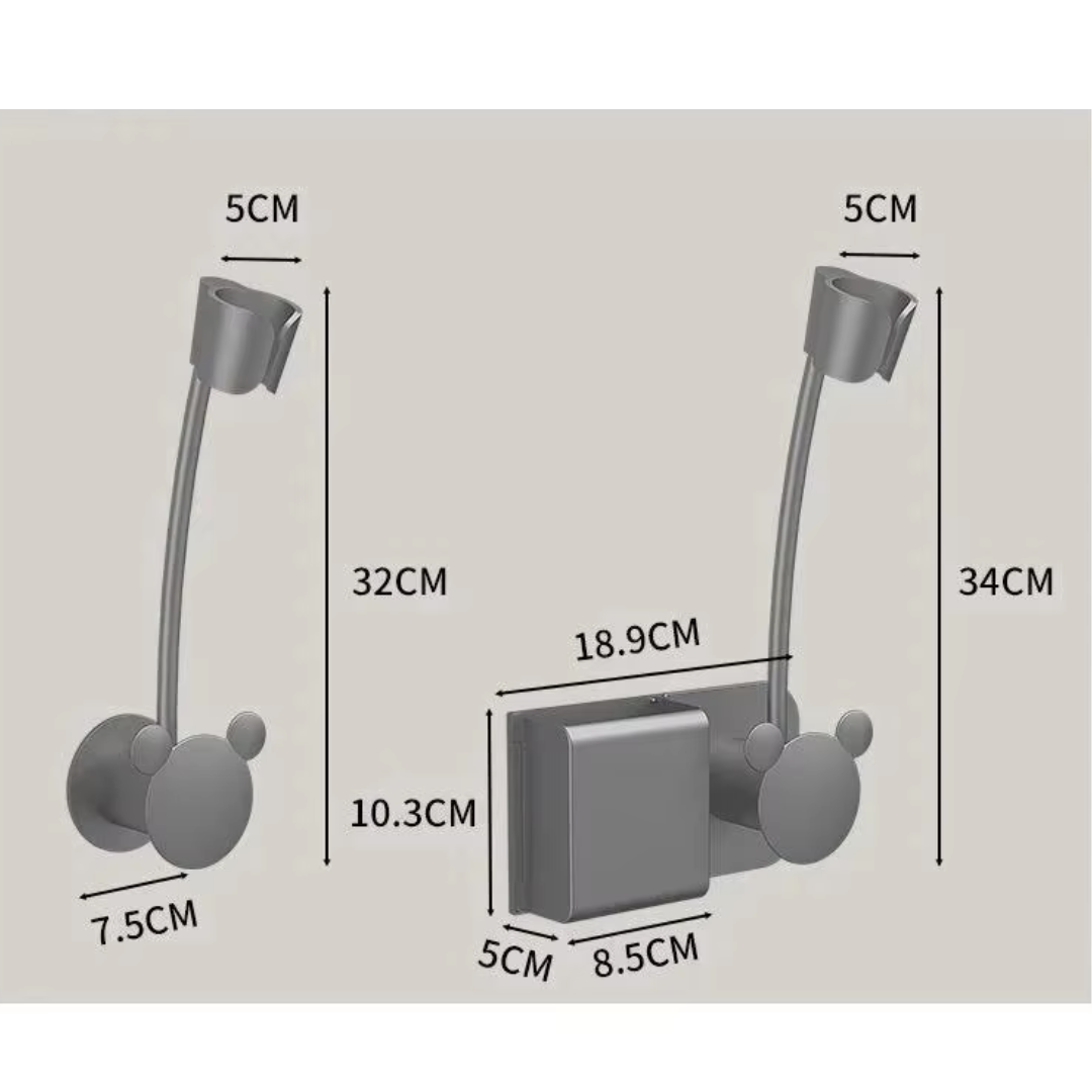 Organizador de Baño con Brazo para Secador de Pelo