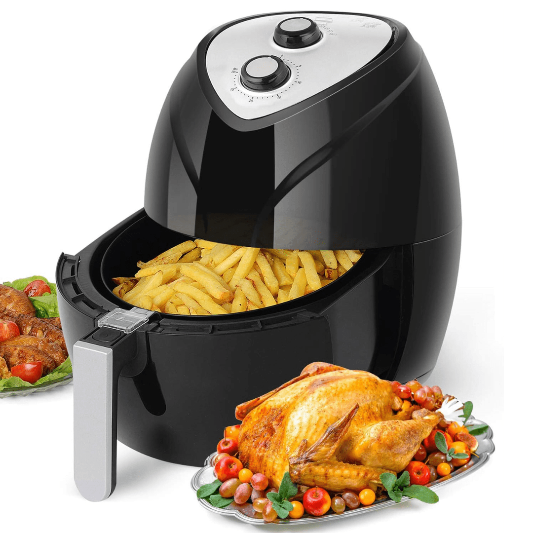Freidora Sin Aceite Grande 5.5L 1500W - Muy Moderna Uruguay