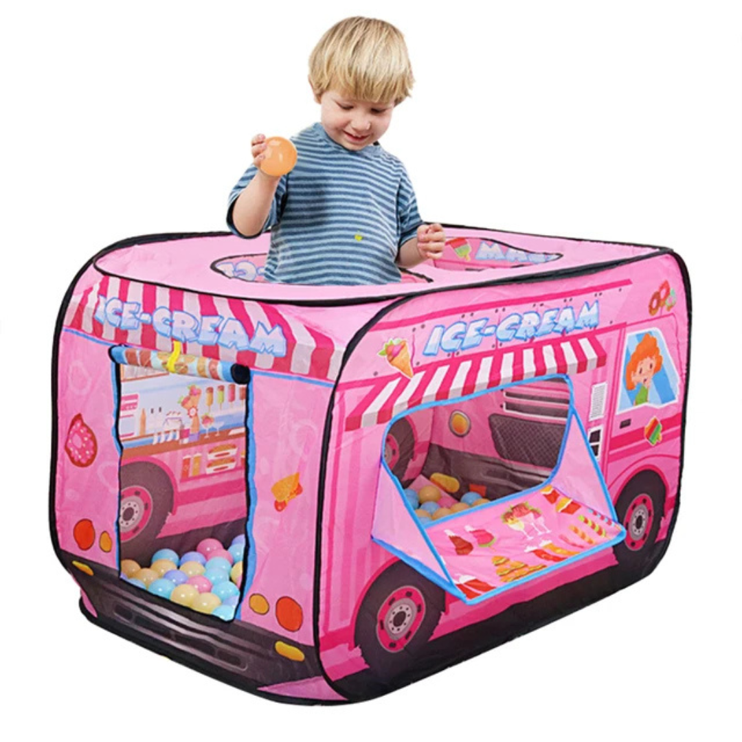 Carpa De Juego Plegable Infantil Camión De Helados - Muy Moderna Uruguay