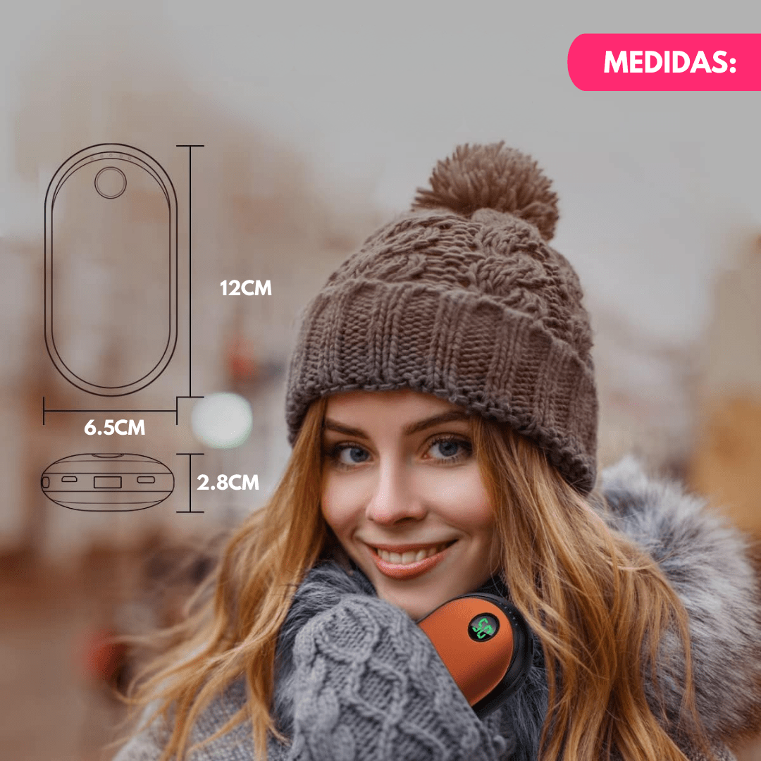 Calentador De Manos Y Powerbank Para Celular Usb Bolsillo - Muy Moderna Uruguay