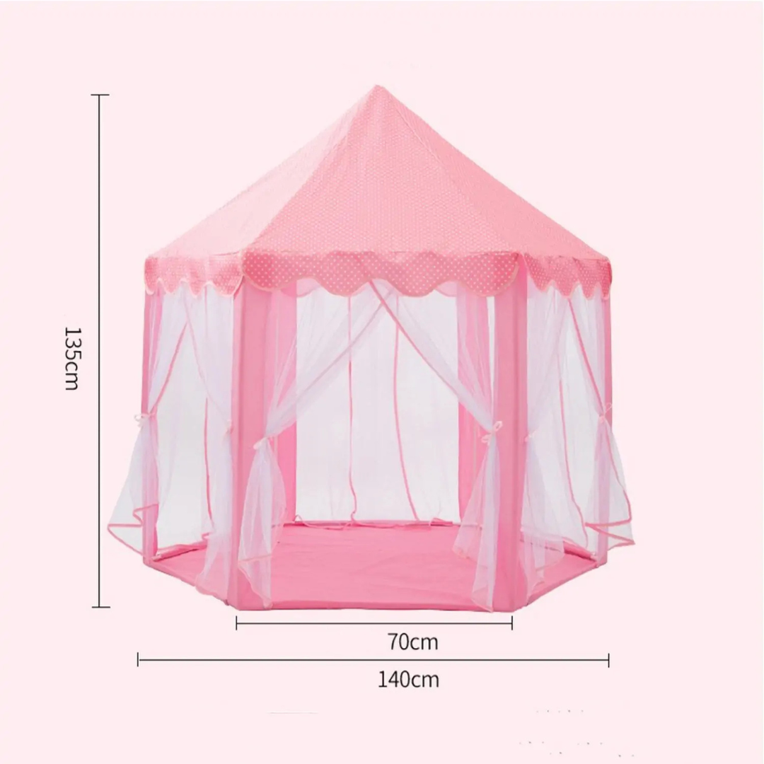 Carpa Castillo de Princesa Fácil de Montar para Niños