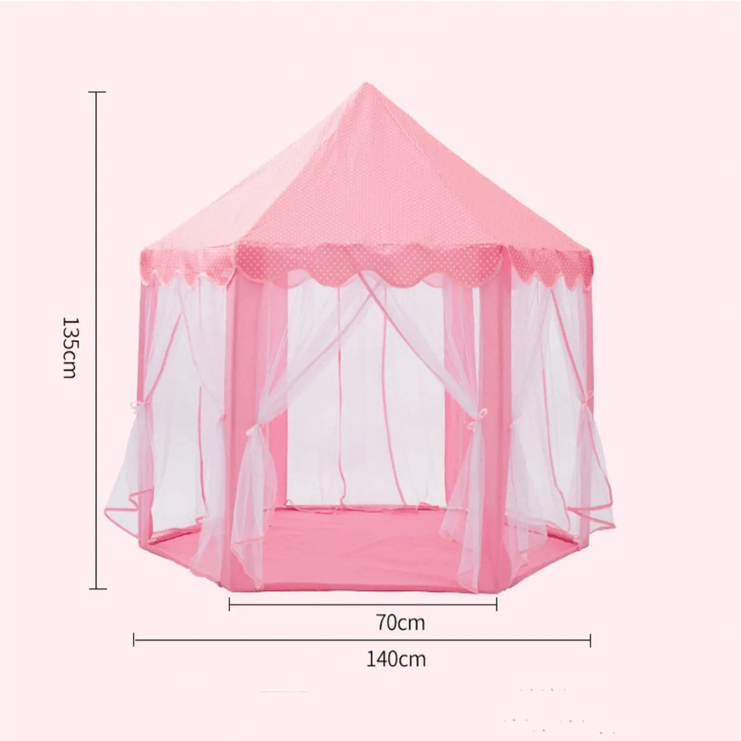 Carpa Castillo de Princesa Fácil de Montar para Niños - Muy Moderna Uruguay