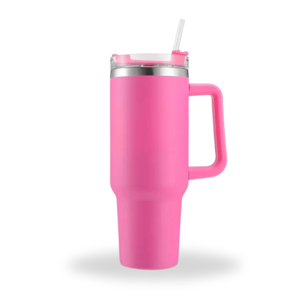 Vaso Térmico 1200ml con Tapa, Sorbito y Agarre Seguro - Muy Moderna Uruguay