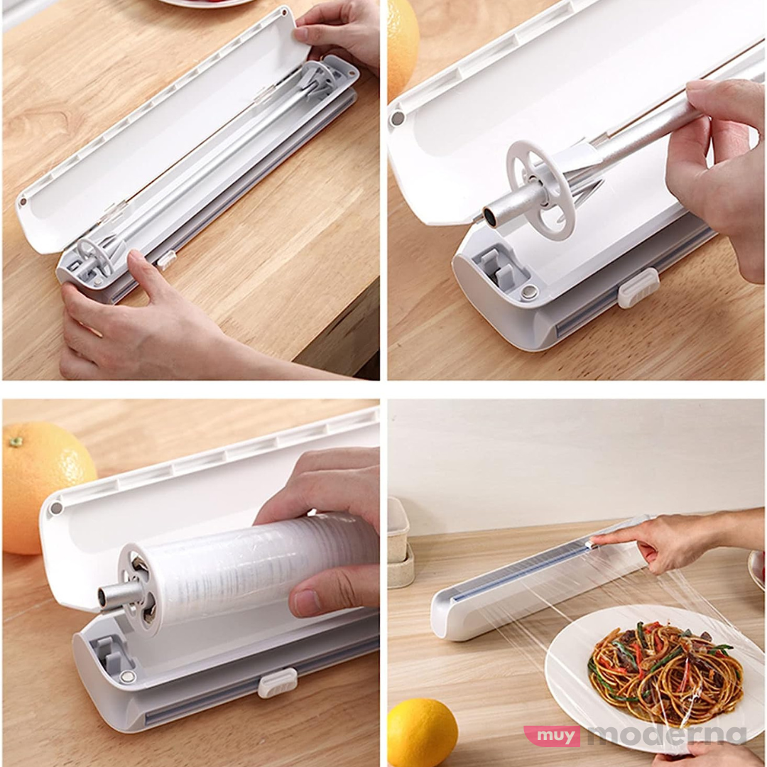 Porta Rollos Magnetico con Cortador