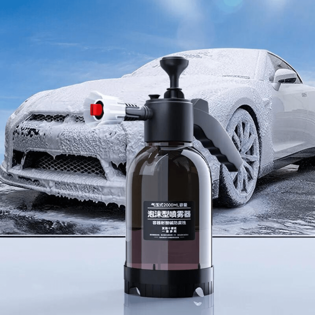 Lanza Espuma Con Bomba Manual 2L - Muy Moderna Uruguay