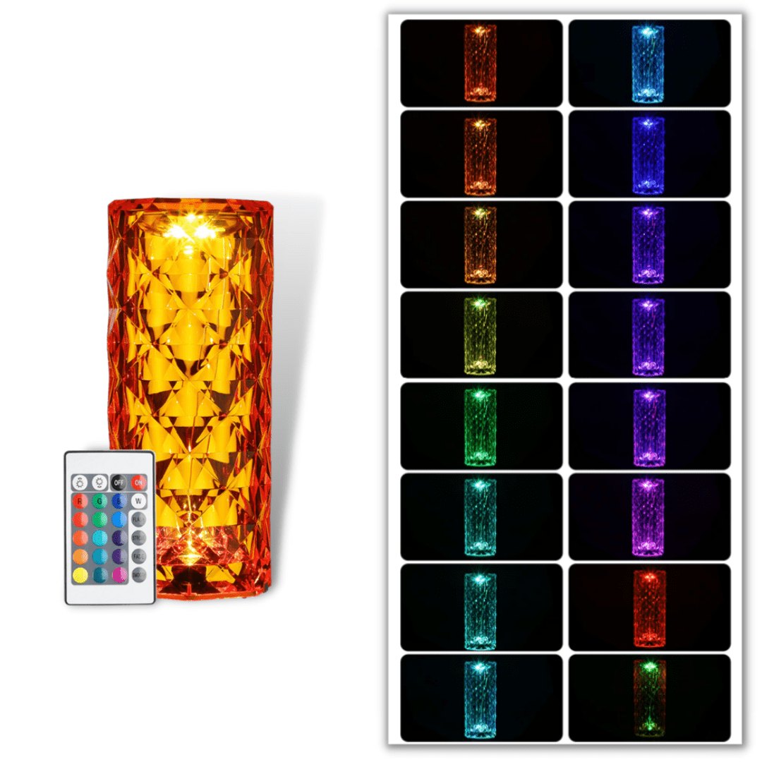 Lampara de Acrílico Diamond Lamp - Muy Moderna Uruguay