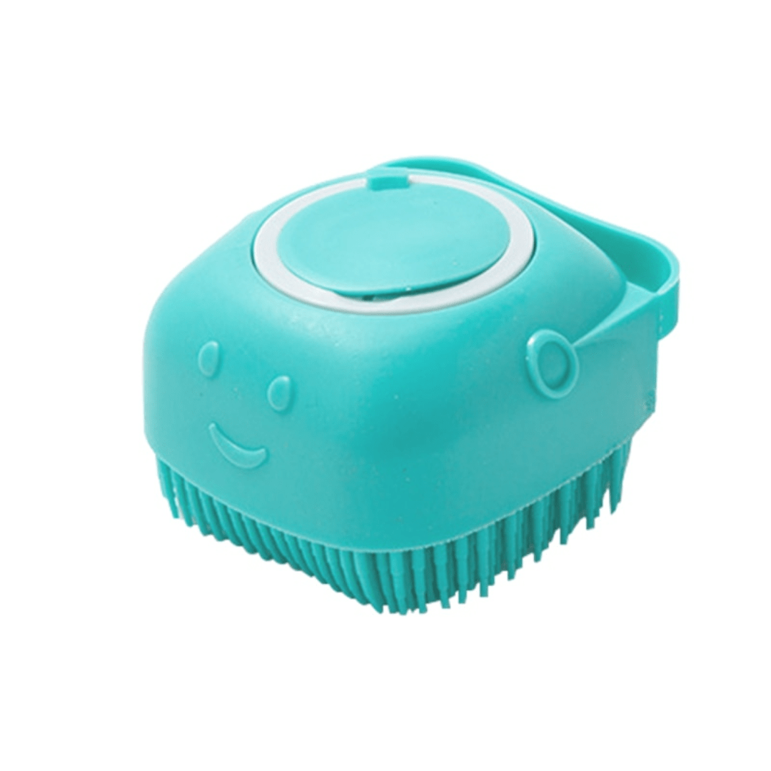 Cepillo para Bañar Mascotas con Dispensador de Jabón - Muy Moderna Uruguay