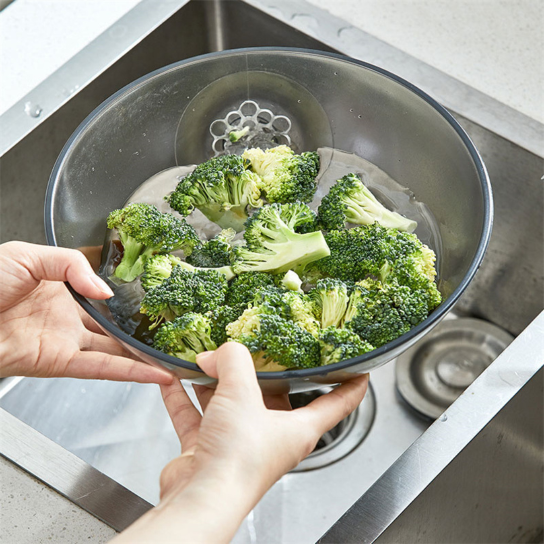 Colador con Pico para Fideos y Verduras