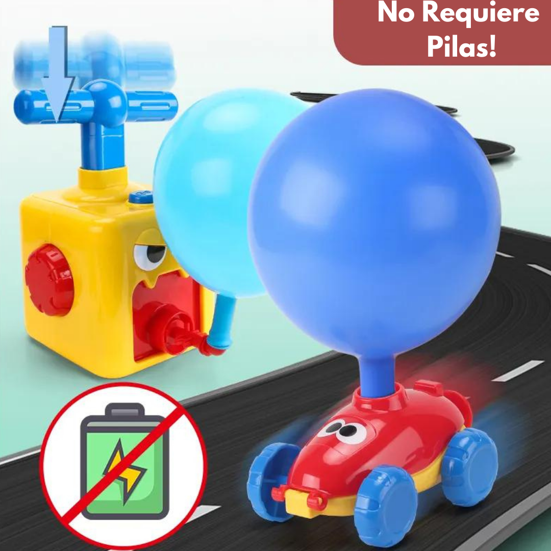 Cubo Lanzador De Autos Con Globos Juguete Educativo