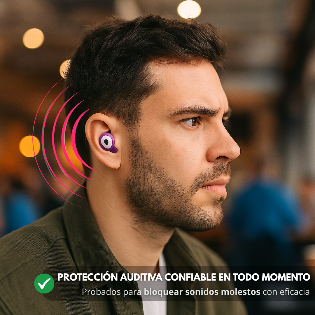 Tapones De Oido con Cancelación de Ruido