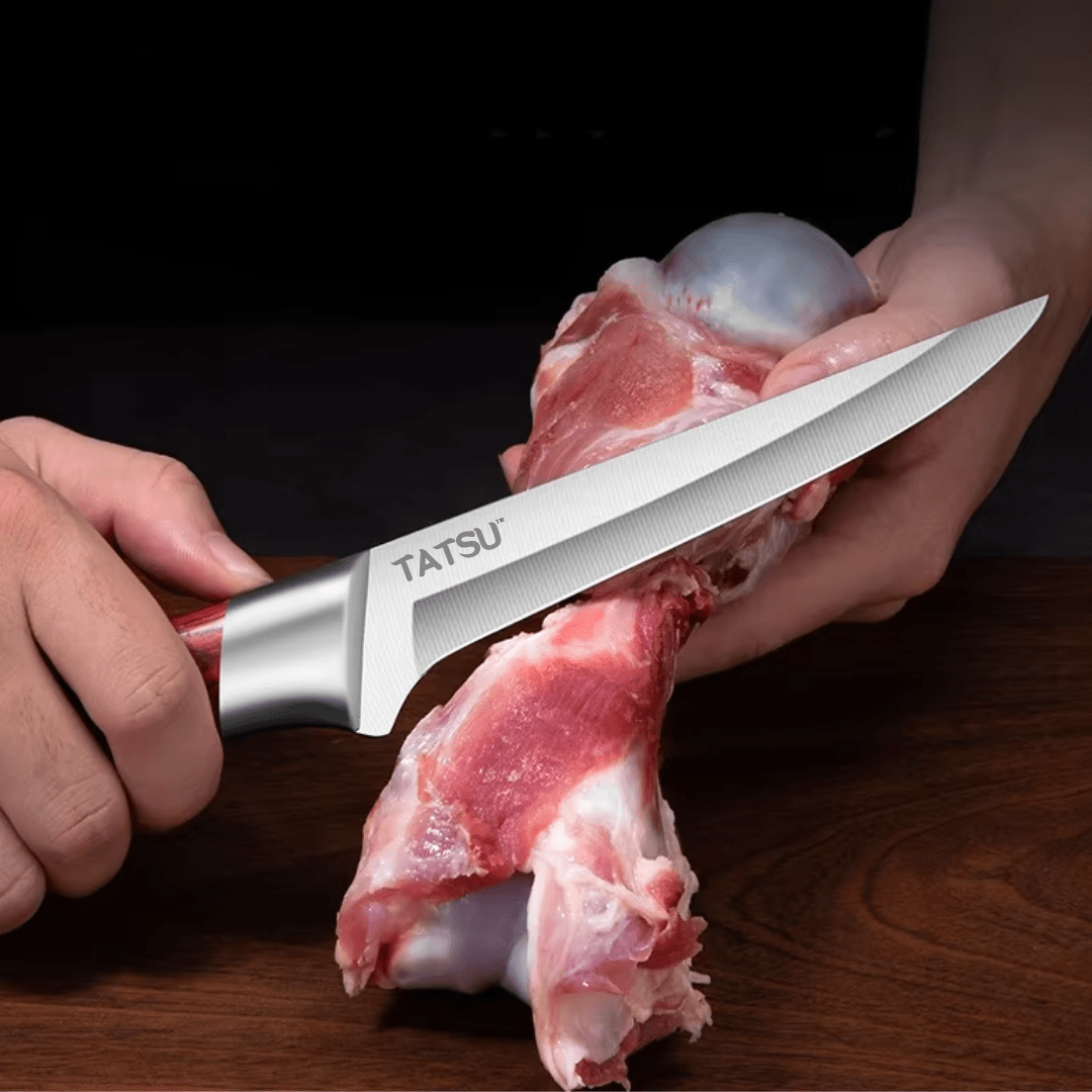 Cuchillo Largo de Cocina TATSU con Funda - Muy Moderna Uruguay
