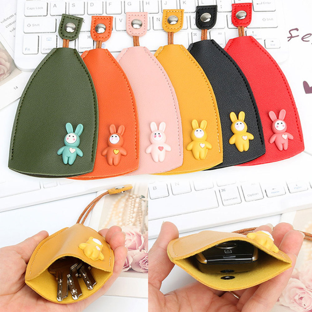 Llavero Protector Extraíble Simil Cuero