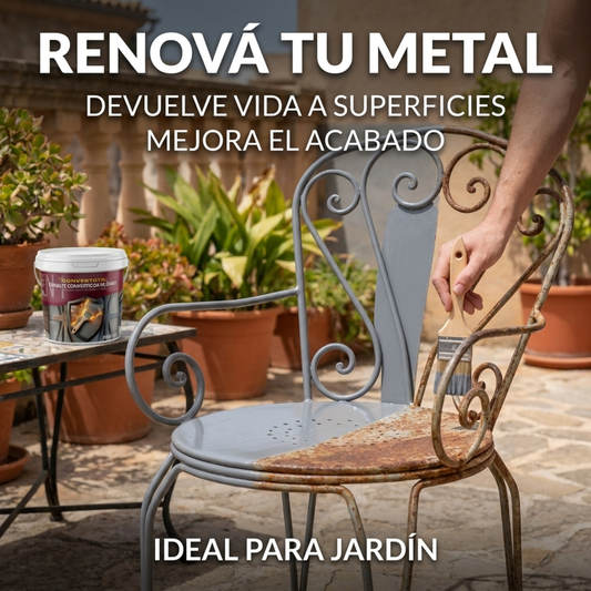 Esmalte Convertidor De Óxido Convertotal Pintura Antióxido 1 Litro